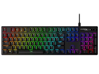 HyperX Alloy Origins RGB Mechanical Gaming Keyboard - HyperX Red Switches