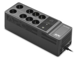 APC Power-Saving Back-UPS 8 Outlet + USB Type-A Charger 650VA/400W 230V [BE650G2-GR]