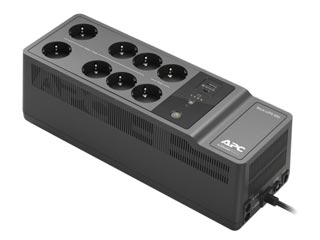 APC Power-Saving Back-UPS 8 Outlet + USB Type-C + Type-A Charger 850VA/520W 230V [BE850G2-GR]