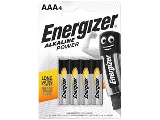 Energizer Alkaline Power Μπαταρίες AAA-LR03 4-pack
