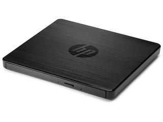 HP USB Slim External DVD R/RW - Black [F6V97AA]