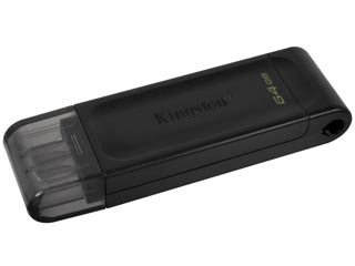 Kingston DataTraveler 70 USB-C Flash Drive - 64GB [DT70/64GB]