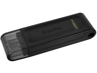 Kingston DataTraveler 70 USB-C Flash Drive - 128GB [DT70/128GB]