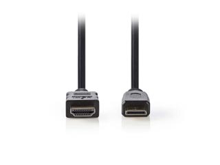 NEDIS Καλώδιο Mini HDMI (Male) - HDMI (Male) 1,5m [CVGP34500BK15]