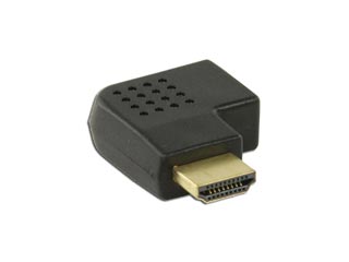Nedis Αντάπτορας HDMI (Male σε Female) (Δεξιά Γωνία) [CVGP34904BK]