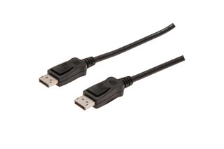 Digitus AK-340100-100-S DisplayPort 1.1a Cable 10 m Full HD Black