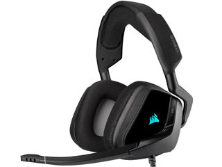 Corsair Void Elite RGB Premium Gaming Headset with 7.1 Surround Sound - Carbon