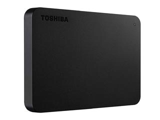 Toshiba Canvio Basics 2.5¨ USB 3.0 External Hard Drive - 2TB (Black)