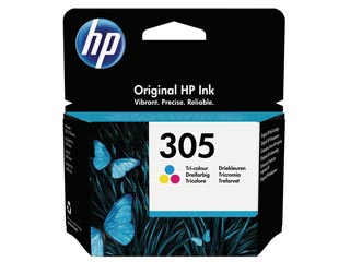 HP 305 Tri-Color Inkjet Print Cartridge