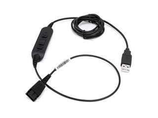 VBeT QD-USB Plug 3 - Ideal for Microsoft Lync / Avaya / Cisco Systems / Skype and softphone users [QD-USB_Plug_3]