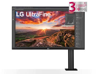 LG Electronics Ergo Series 32UN880-B Ultra HD 4K 31.5¨ IPS UltraFine Ergo Display - HDR Ready