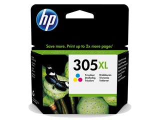HP 305XL Tri-Color Inkjet Print Cartridge