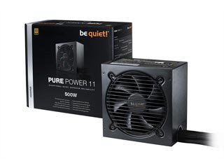Be Quiet! Pure Power 11 Gold Rated 500W Power Supply [BN293]