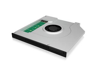 RaidSonic Icy Box M.2 SATA SSD 30/42/60/80 mm in 9.5 mm notebook DVD bay [IB-AC647]