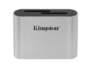 Kingston Workflow Dual-Slot SD Card Reader USB 3.2 Gen 1 [WFS-SD]