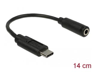 Delock Usb Type-C Male to 3.5mm Stereo Jack Female