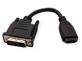 Value HDMI Female to DVI Male Converter 0.15m [12.99.3116-50]