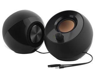 Creative Pebble 2.0 USB Speakers - Black [51MF1680AA000]