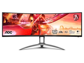 AOC AGON AG493UCX Curved DQHD 49¨ Ultra Wide LED VA - 120Hz / 1ms with FreeSync Premium Pro - HDR Ready [AG493UCX] Εικόνα 1