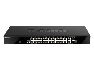D-Link 28-Port 10/100/1000 Managed Ethernet Switch [DGS-1520-28]