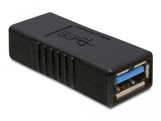 DeLOCK Αντάπτορας USB 3.0 Type A (Female σε Female)