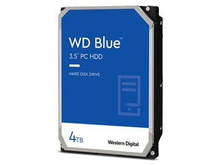 Western Digital 4TB Blue 256MB Cashe SMR SATA III [WD40EZAZ] Εικόνα 1