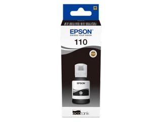 Epson Inkjet 110 Ecotank Black 120ml Bottle