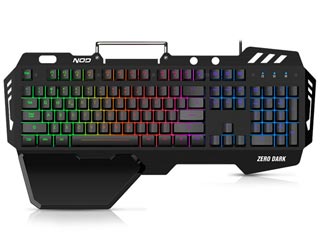 NOD Zero Dark RGB Gaming Keyboard - US Layout