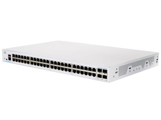 Cisco Business Smart 48-Port 10/100/1000 + 4-Port 1G SFP - Layer 2 Managed Switch