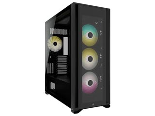 Corsair 7000X iCUE RGB Windowed Full-Tower Case Tempered Glass - Black