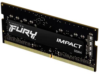 Kingston 8GB FURY Impact DDR4 2933MHz Non-ECC CL17 SODIMM [KF429S17IB/8]
