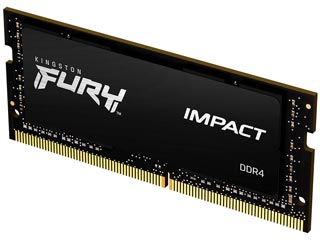 Kingston 16GB FURY Impact DDR4 2666MHz Non-ECC CL15 SODIMM [KF426S15IB1/16]