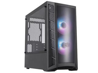 Cooler Master Masterbox MB320L ARGB Windowed Mini-Tower Case Tempered Glass with ARGB Controller