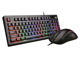 ZeroGround Gaming Combo Set Aochi - Keyboard & Mouse - US Layout [KB-1800GUMS]