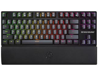 ZeroGround Tonado Mini RGB Mechanical Gaming keyboard - Outemu Red Switches - US Layout [KB-3100G]