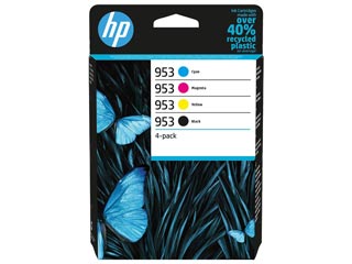 HP 953 Combo-pack Cyan/Magenta/Yellow/Black Ink Cartridges [6ZC69AE]