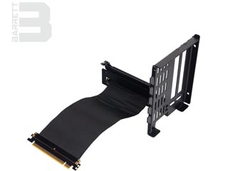 Barrett Vertical GPU Holder - Bracket + PCI-E x16 Riser Cable