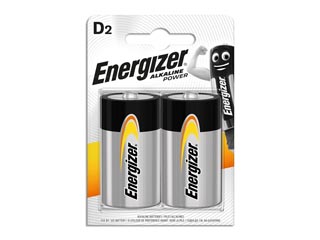 Energizer Αλκαλική Μπαταρία D-LR20 - 2-Pack [D-LR20]