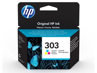HP 303 Tri-Color Inkjet Cartridge [T6N01AE]