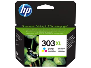 HP 303XL Tri-Color High Yield Inkjet Cartridge