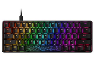 HyperX Alloy Origins 60 RGB Mechanical Gaming Keyboard - HyperX Aqua Switches - US Layout [56R61AA]