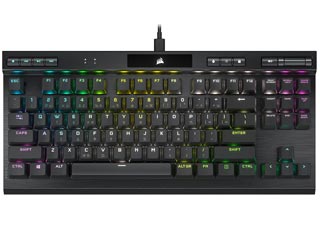 Corsair K70 RGB TKL Opto-Mechanical Gaming Keyboard - OPX Switch - GR Layout