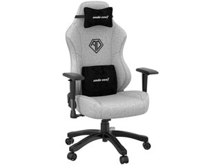 Anda Seat Gaming Chair Phantom 3 - Grey Fabric [AD18Y-06-G-F]
