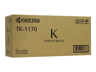 Kyocera TK-1170 1T02S50NL0 Original Black Toner 7,200 Pages for ECOSYS M2040dn M2540dn M2640idw