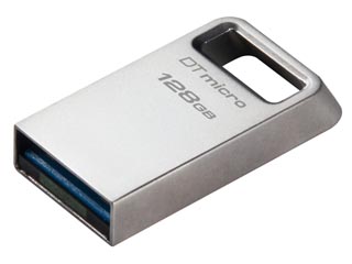 Kingston DataTraveler Micro Gen2 Flash Drive - 128GB