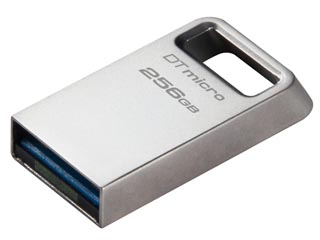 Kingston DataTraveler Micro Gen2 Flash Drive - 256GB