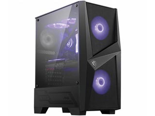 MSI MAG Forge 100M Windowed Mid-Tower Case Tempered Glass [306-7G03M21-809]