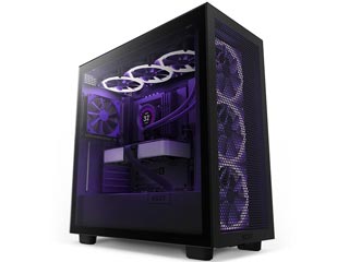 NZXT H7 Flow Windowed Mid-Tower Case Tempered Glass - Black [CM-H71FB-01]
