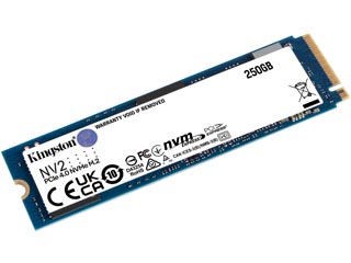 Kingston 250GB NV2 NVMe M.2 PCI-Express SSD [SNV2S/250G]