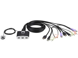 Aten KVM 2-port HDMI/ USB/ Audio Switch [CS692]